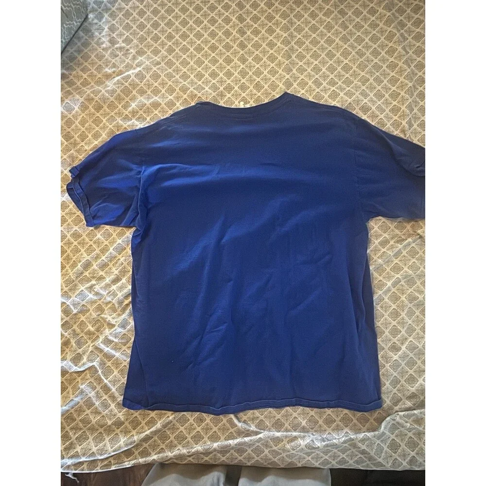 Korked Chicago Cubs Joe Maddon Try Not To Suck T-Shirt Blue Men’s XL